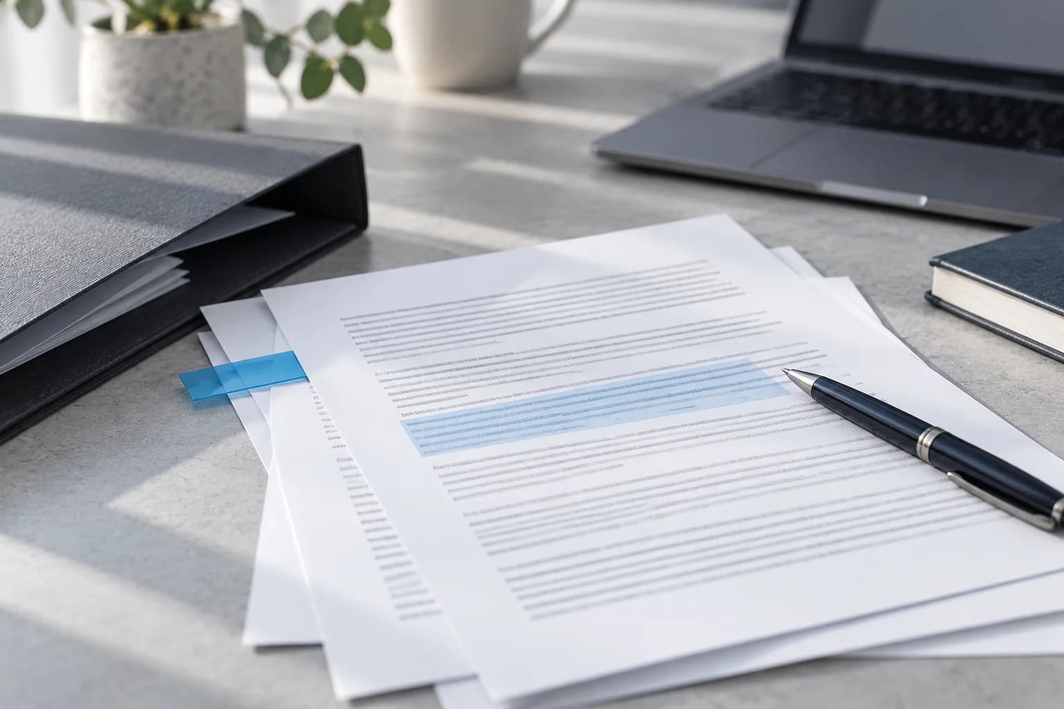 Source documents organized for search and human review
